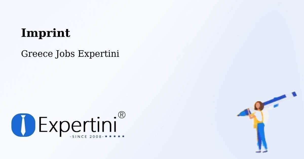 Imprint – Choristí - Greece Jobs Expertini